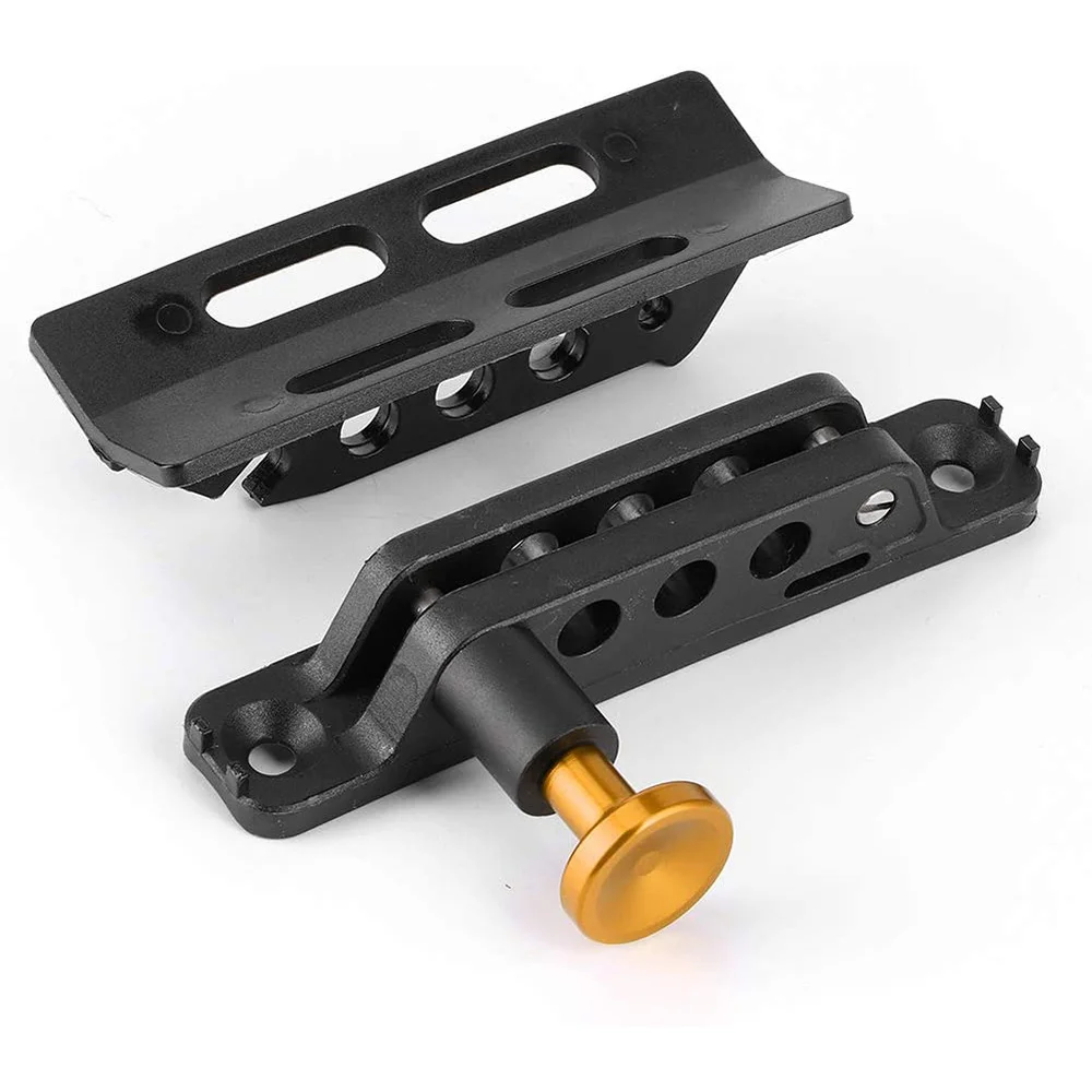 Universal Quick Release Roll Bar Fire Extinguisher Mount Bracket for Jeep Wrangler Polaris RZR Can-Am Honda(Gold)