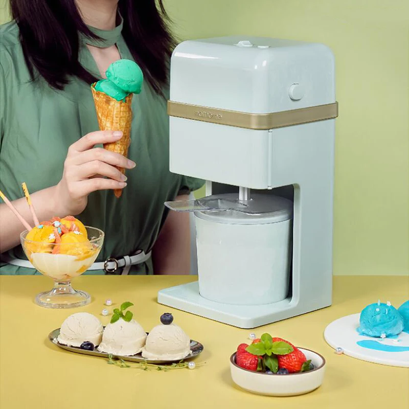 Electric Mini Ice Cream Machine Slush Milkshake Commercial for Home Smoothie Ice Shaving