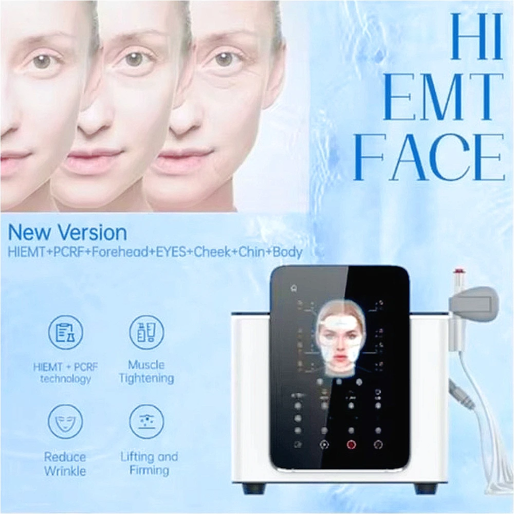 

2 in I Electromagnetic EMS EMRF Peface Muscle Stimulation Face Sculpting Microcurrent EMS Face Lifting Stimulator Machine