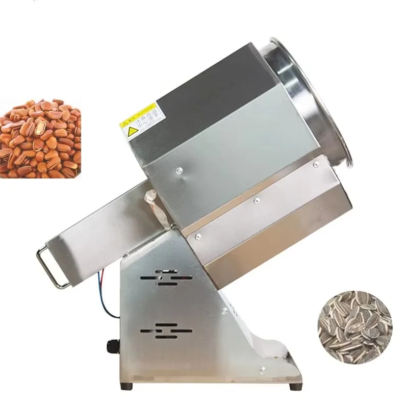 220V pequeño hogar maní soja anacardo tostada máquina para hornear sésamo tostador de granos de café