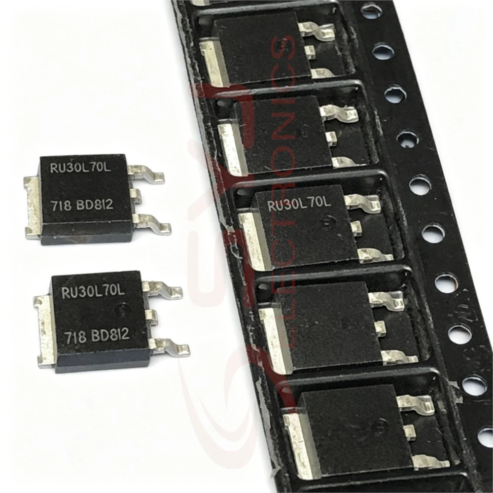 5PCS RU30L70L-30V 6R600E6 JCS4N70R 25NF10L 40T10GH AOD464 TO-252