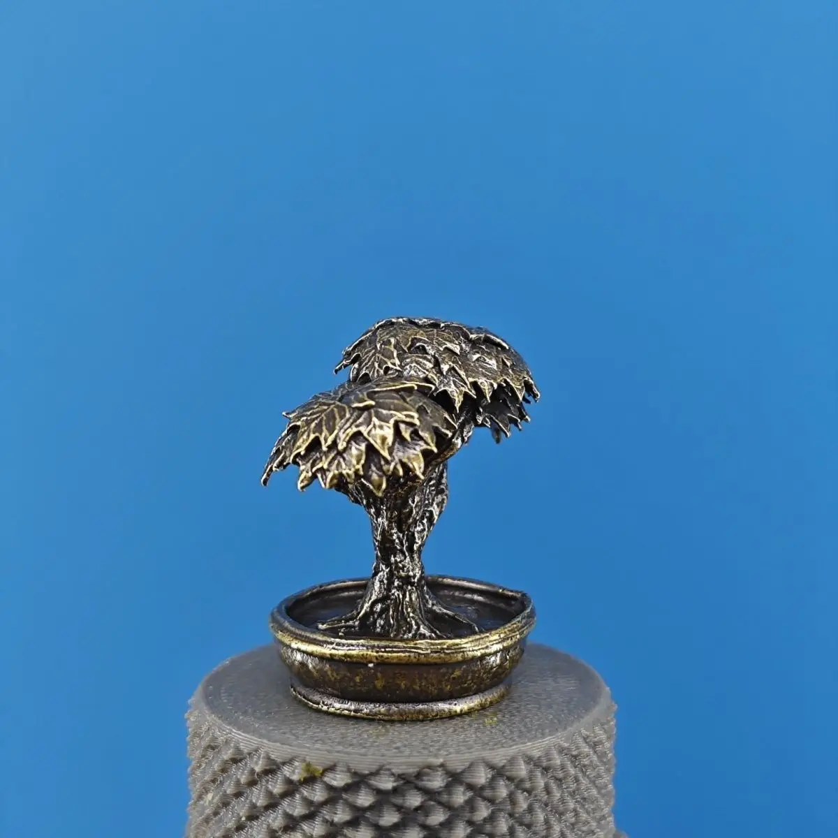 Brass Model Tree Simulation Tree Maple Tree Bonsai Ornament Pine Tree Aquascape