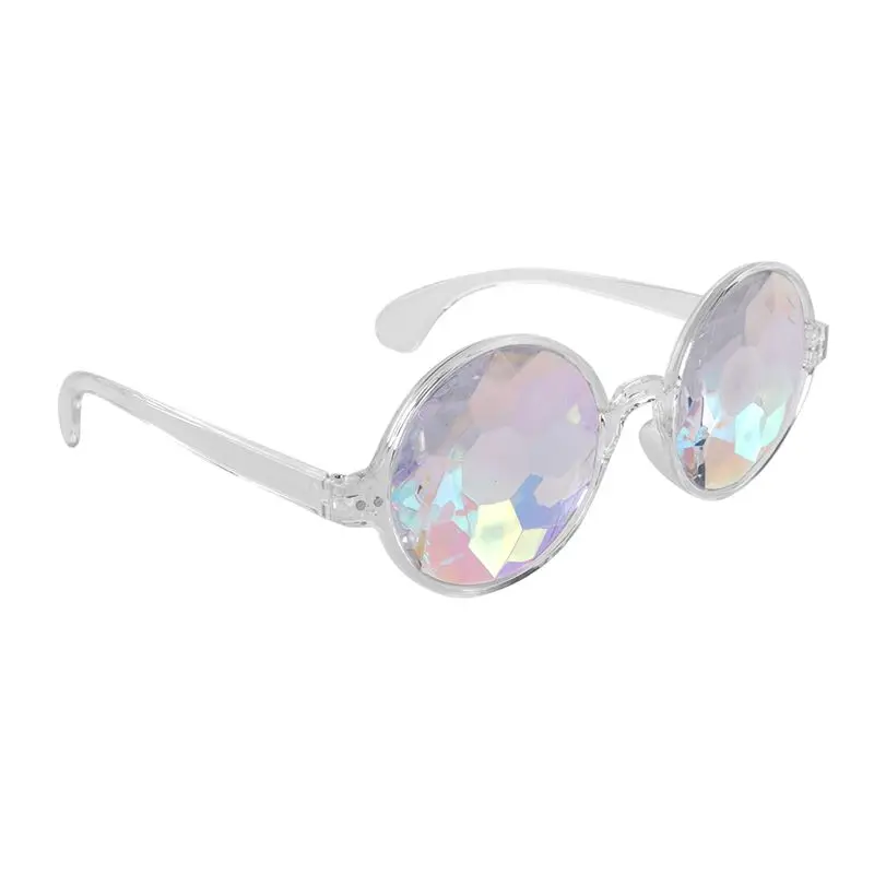 A95D-Kaleidoscope Glasses Rave Festival Party Sunglasses Diffracted Lens