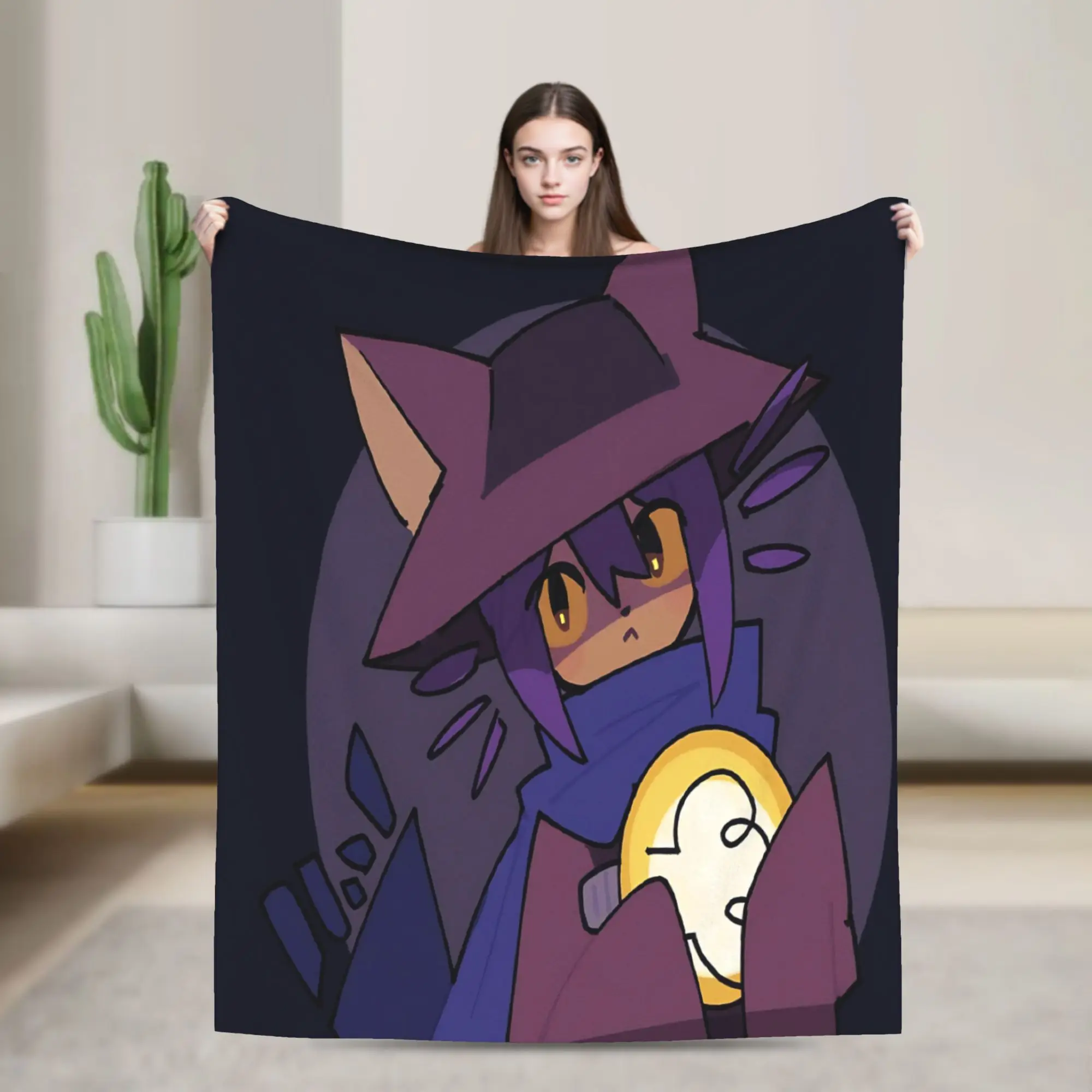 Super Soft OneShots Niko Throw Blanket Premium Fleece Flannel Lightweight  Bed Blanket Super Cozy Bedspread All Season Use