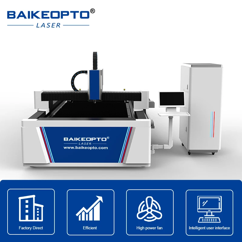Maszyna do cięcia laserem światłowodowym o mocy 20000 W, ekonomiczna, z pojedynczą platformą, otwarta, zintegrowana, o małej formacie