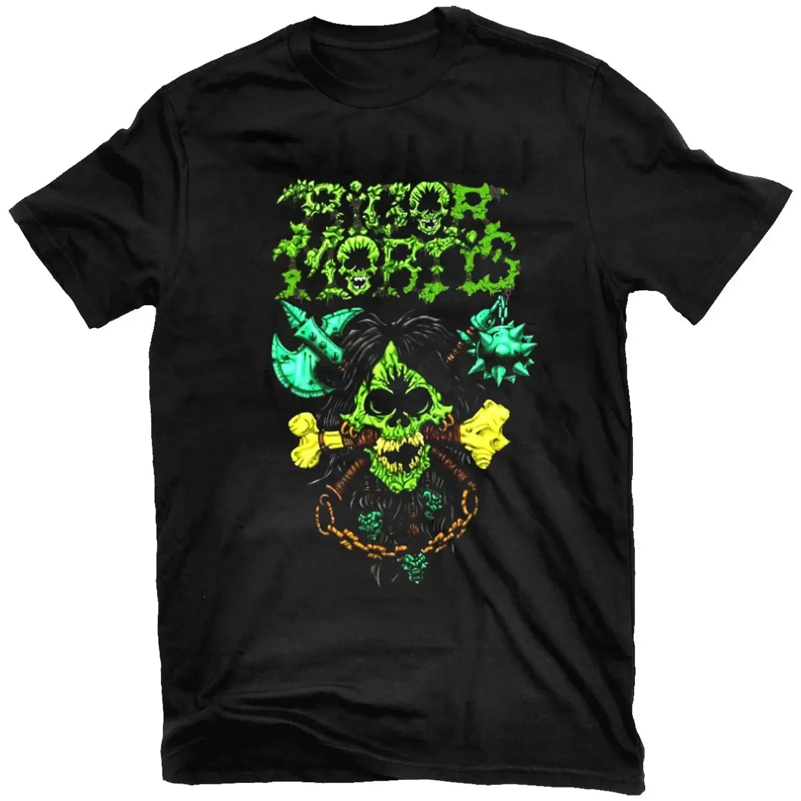Rarely Rigor Mortis Band American Thrash Metal S to 5XL T Shirt VK441 vintage Washed Breathable homme Stretched Comfortable
