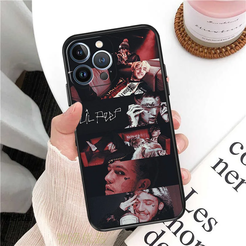 Ultra Thin Matte Soft L-Lil P-Peep Phone Case For iPhone 16Pro 15 14 13 12 Mini 11 16 Pro Max 7 8 Plus XR SE Cover