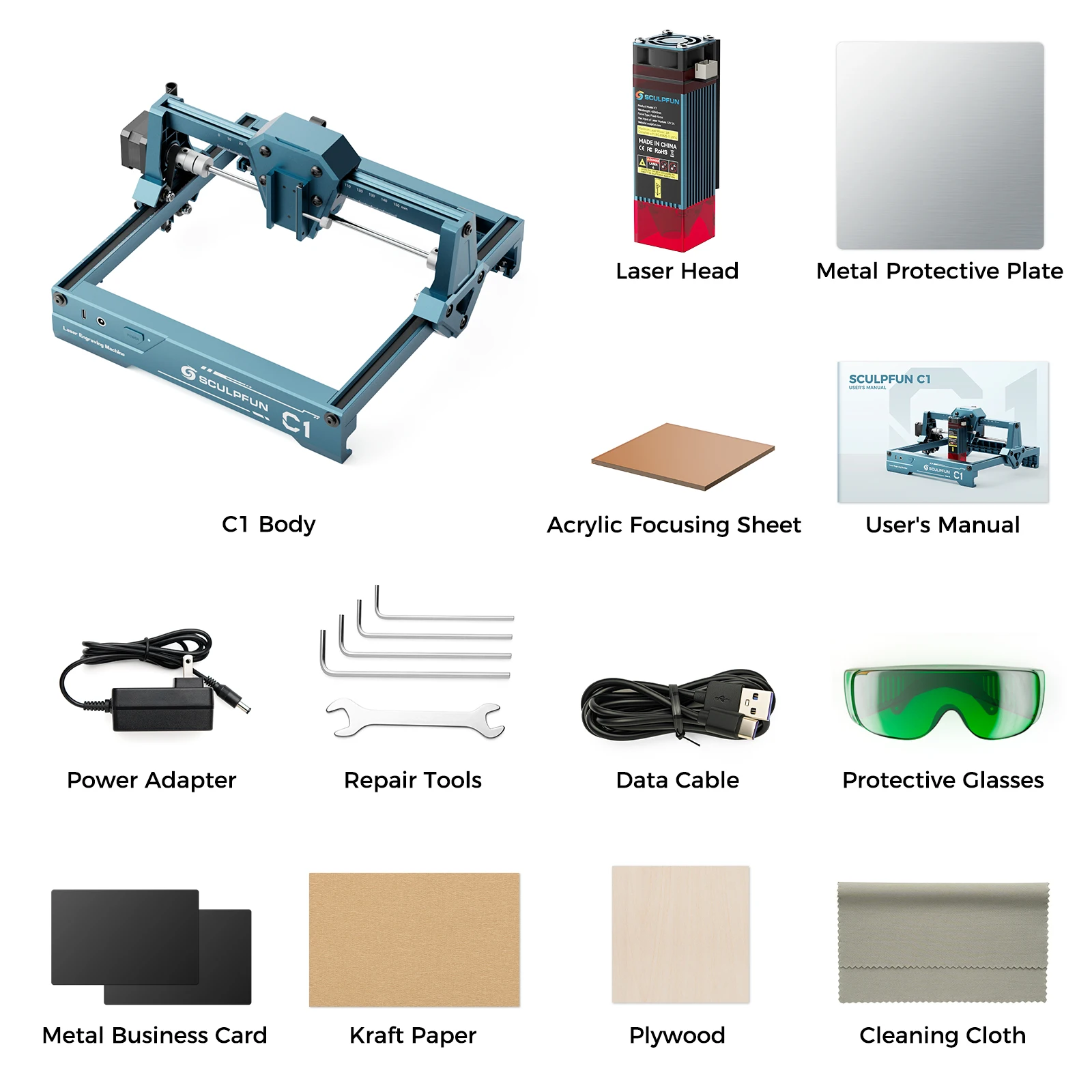 Sculpfun 3W C1 Mini Laser Engr - đánh giá và giá Industrial Laser Cutting Machine