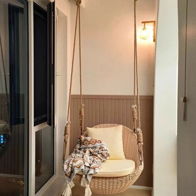 

Hanging Basket Chair Indoor Swing Cradle Chair