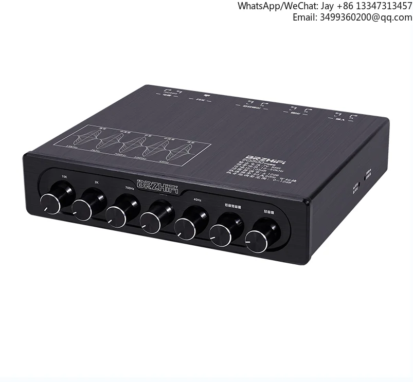 

Предусилитель EQ500 с 5-полосным эквалайзером, аудиоэффектор, компактный микшер