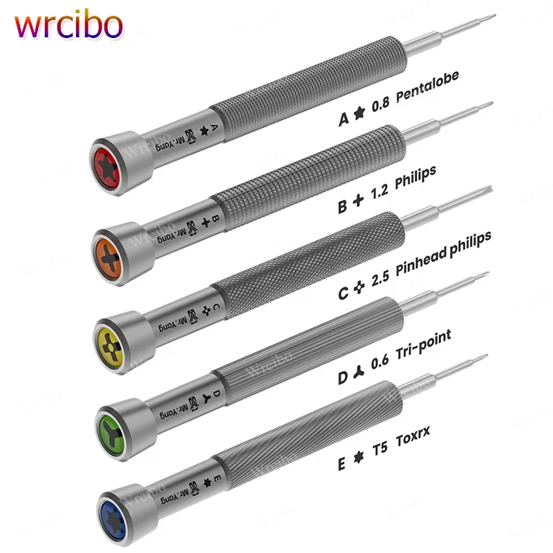 

YCS S2 Steel Screwdriver Kit, Magnetic Bits with Anti-Slip Design, Aluminum Handle Ideal for iPhone 17 Precision Repair and DIY