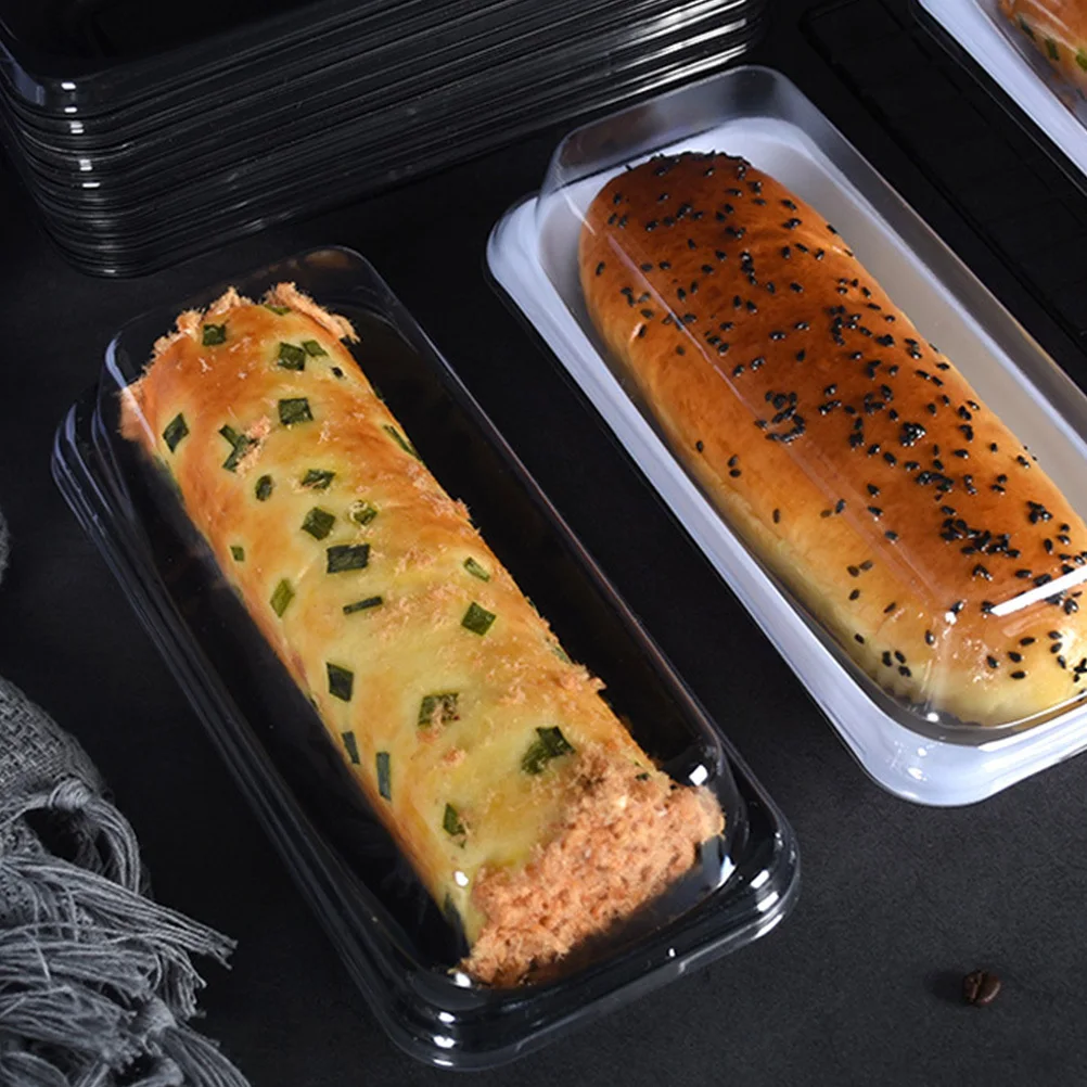 

16pcs Transparent Cake Boxes 8.5X8.5X4.5Cm Resealable Food Grade Pet Container For Dessert Mousse Pastry Bread Packaging Party