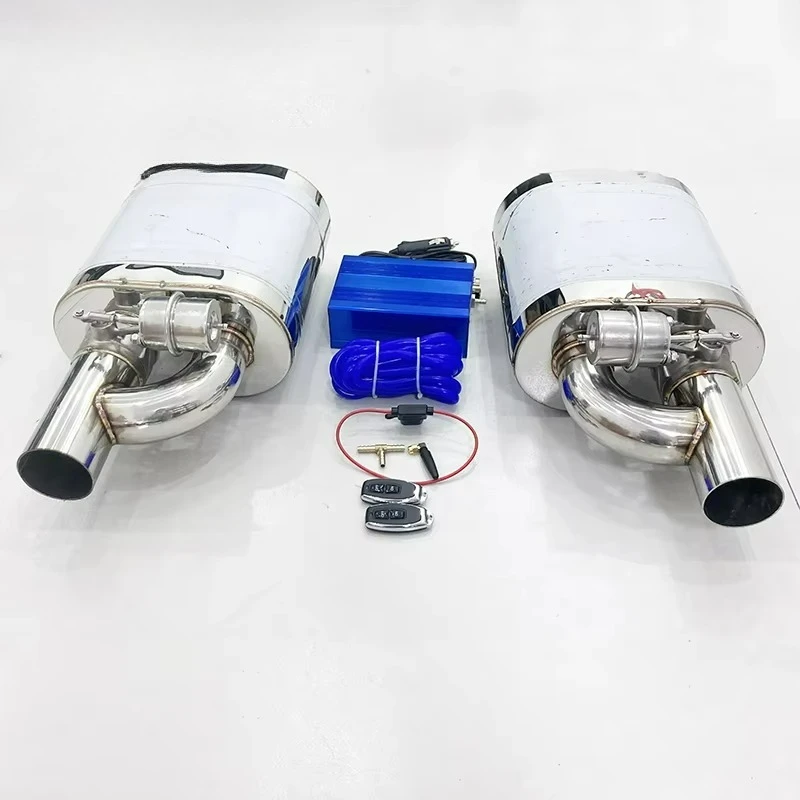 

Car Exhaust Muffler Withvacuum Pneumatic Remote Control Valve