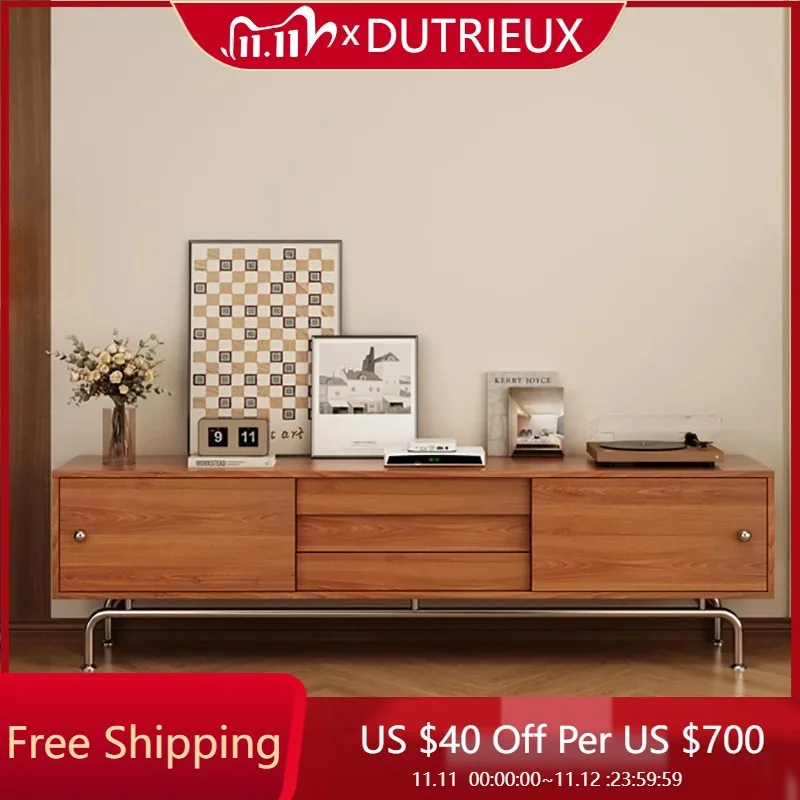 

Mid Century Simple Tv Console Cabinet Elegant Style Personality Simple Tv Stands Drawers Nordic Muebles Living Room Decoration
