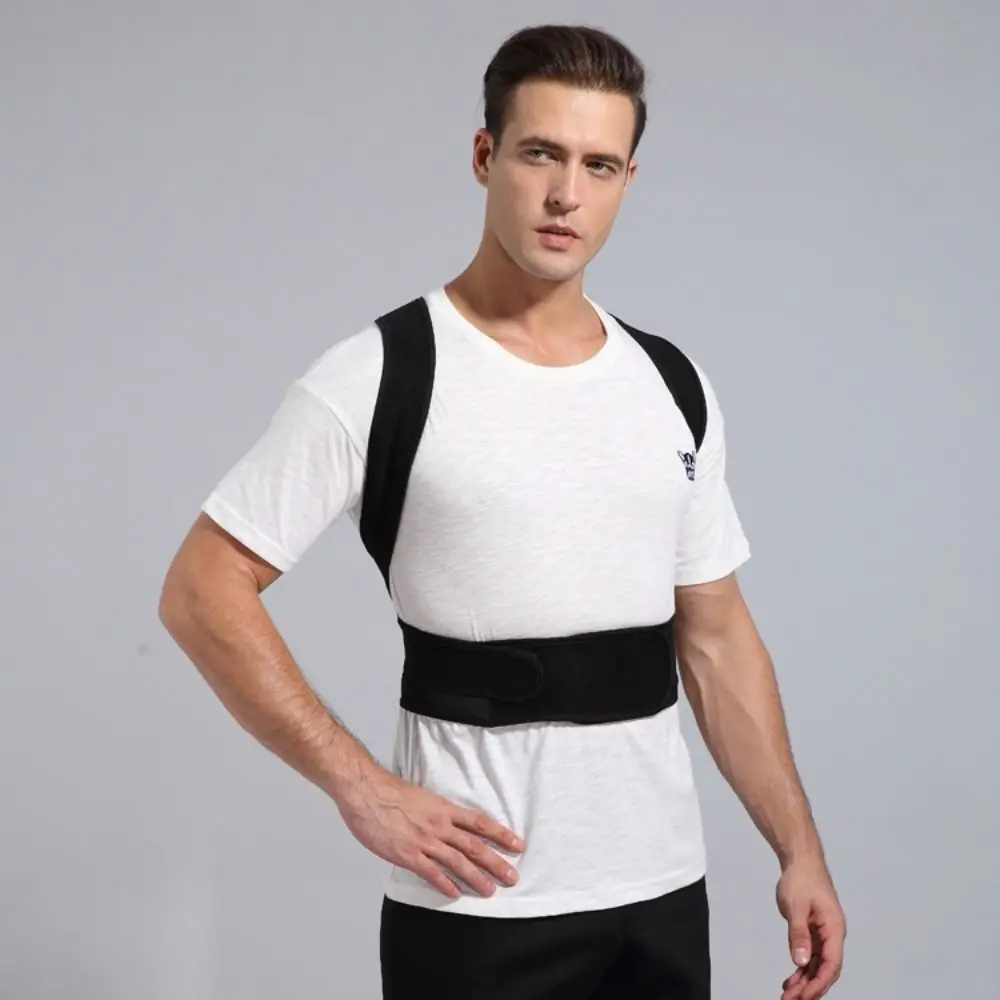 Comfortable Posture Corrector Cotton Material Eight Open Design Clavicle Brace Easy To Use Breathable Straight Corrector
