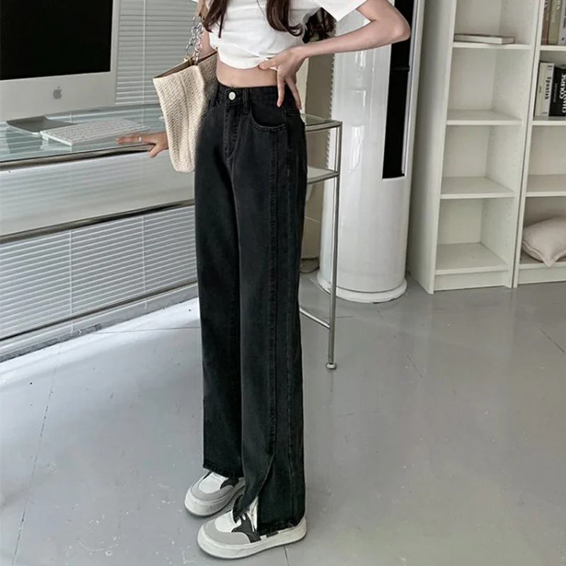 

Bottoms Woman Jeans Women 2025 Novelty Boyfriend Barrel Female Stretch Jean Vaquerosalones Trouse Ladies Femalesalon Hosen