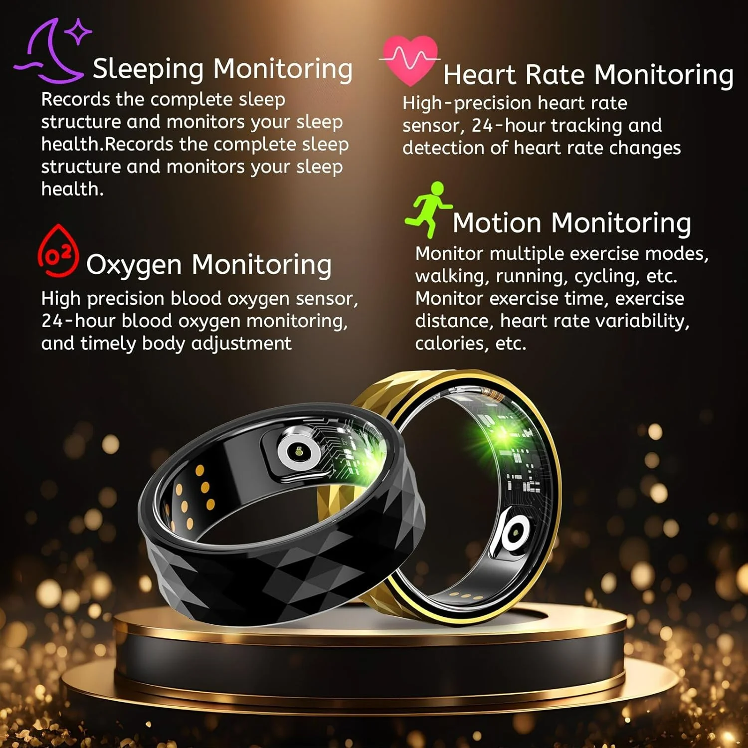 Smart Ring With Cal…