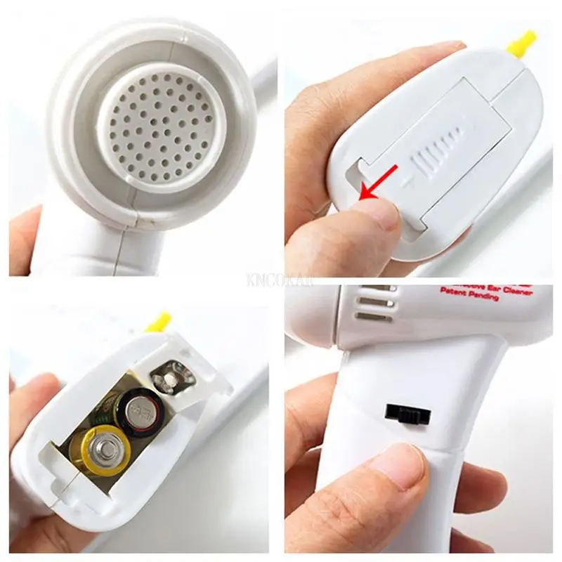 Electric Earwax Vacuum Portable Painless Earwax Vacuum Cleaner Ear Cleaner Household Ear Care Tool Children\'s Adult Ear Pickers