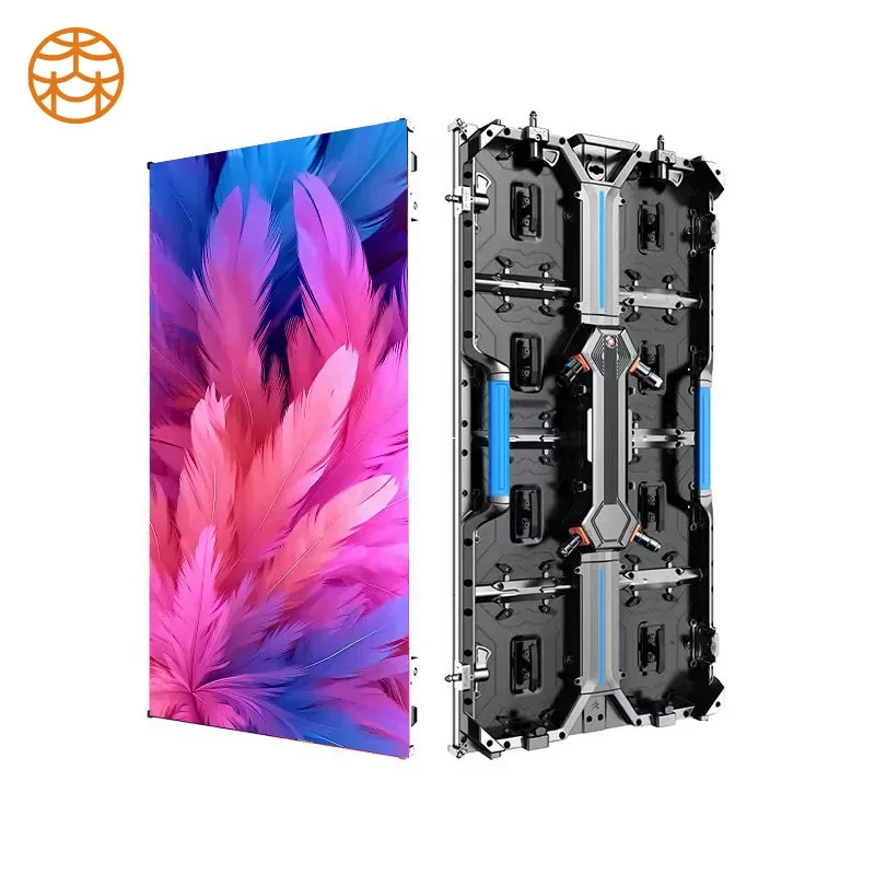 2026 Indoor Outdoor Giant Stage Background Led Video Wall P2.976 Seamless Splicing Rental Led Display Screen