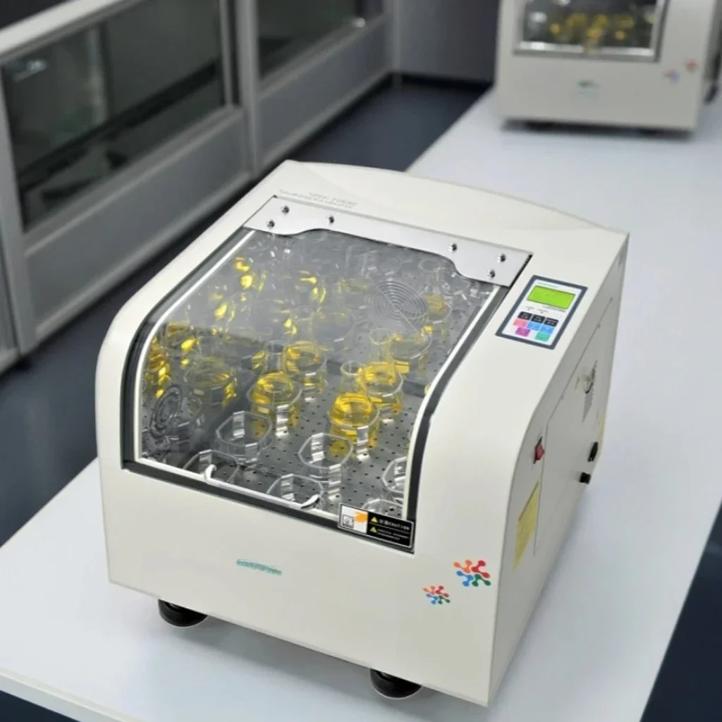 SPH-100B Benchtop Laboratory Incubator Shaker with LCD Display PID Controller Microplate Incubator Features