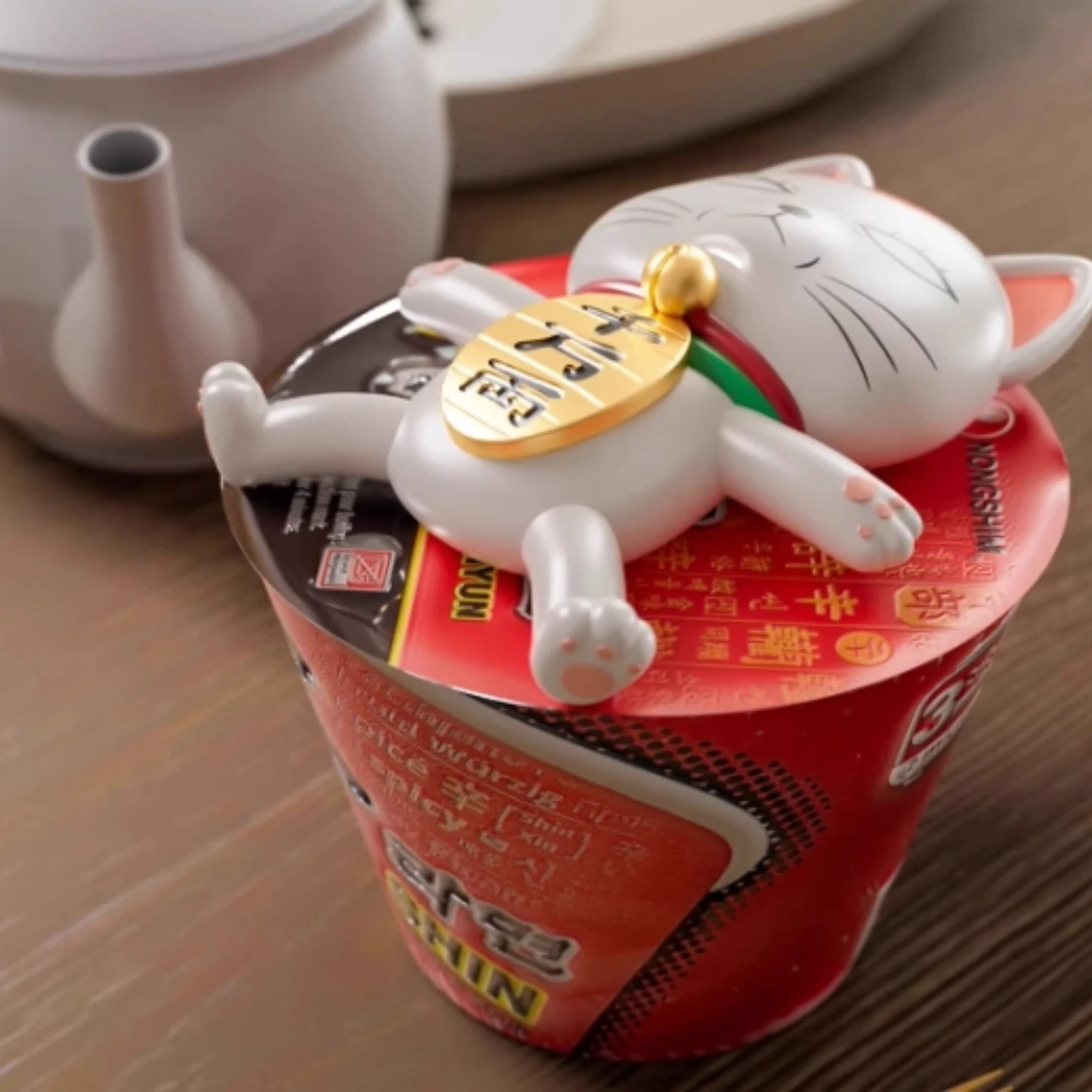 Dandadan Koshiore Baba Maneki Neko Turbo Granny Lucky Cat Action Figure أنيمي تحصيل Poseable لعبة مجسمة هدية