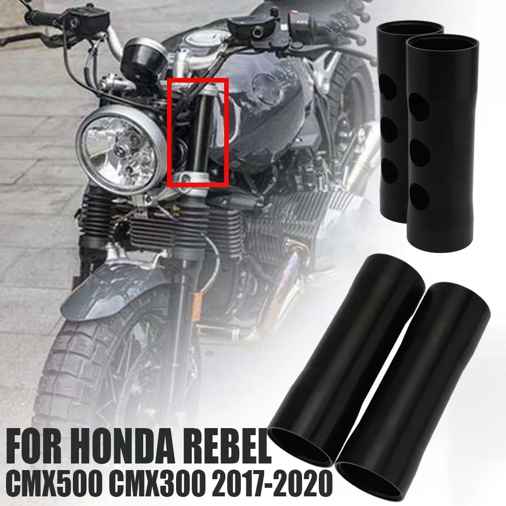 CMX500 CMX300 Front Fork Boot Shock Absorber Tube Slider Cover Gaiters Portector For Honda Rebel CMX 300 500 2017-2019 2020