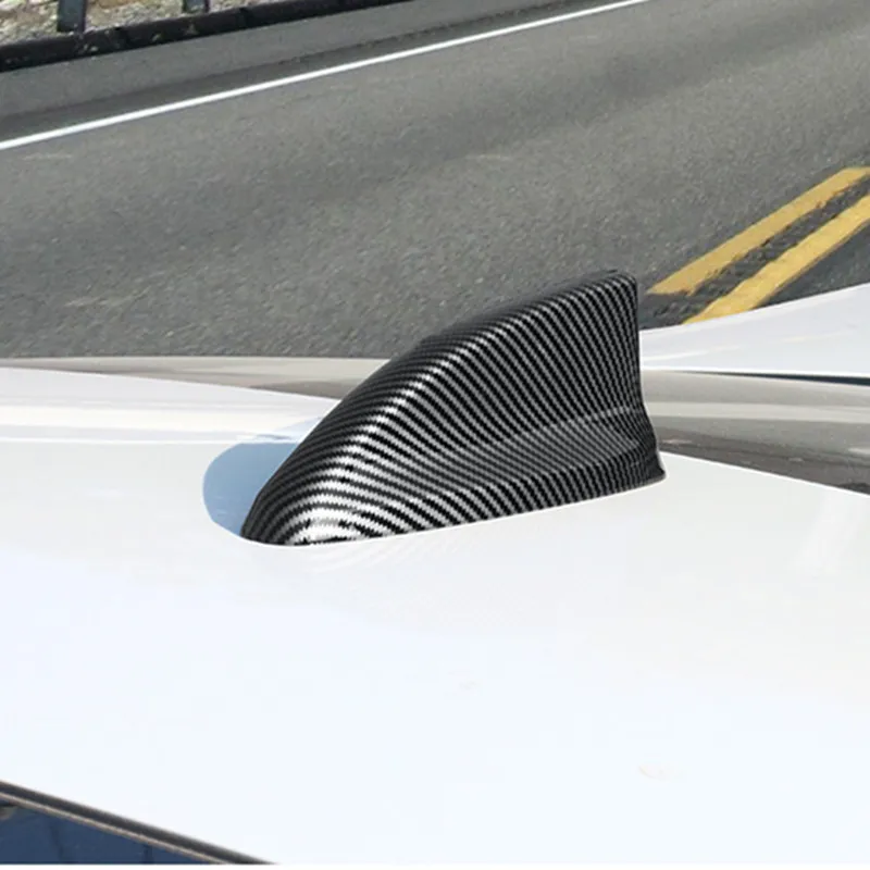 

For Honda Accord 2018 2019 2020 2021 2022 Car Shark Fin Antenna Cover carbon fiber pattern Antenna Decoration Cover