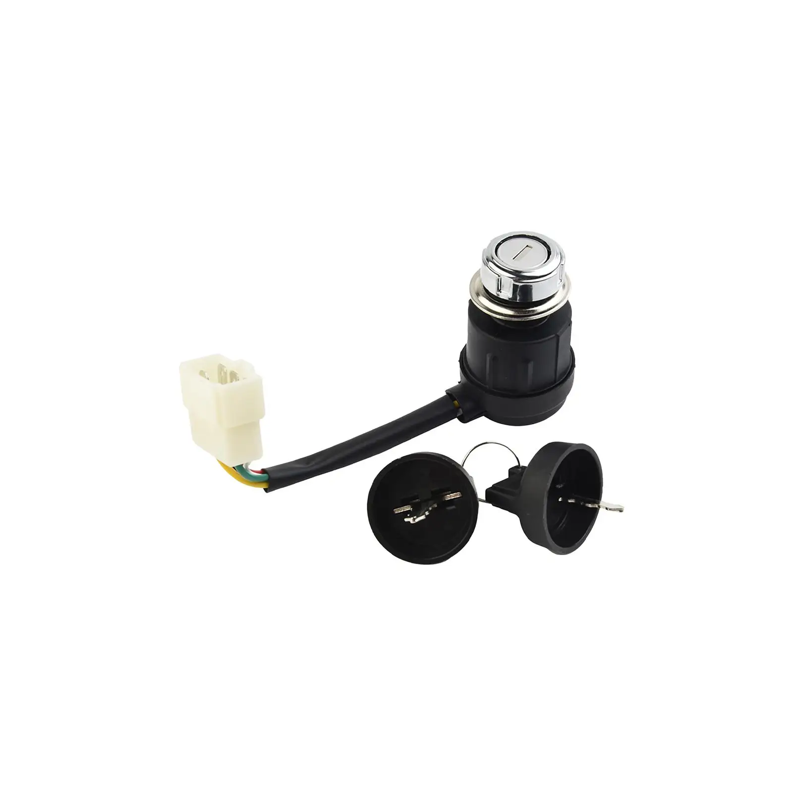 

Replacement Key Switch Ignition Kit 5 Wire 5 Pin Start Lock for Motorcycle 3 Wheel ATV Go Kart Accessories