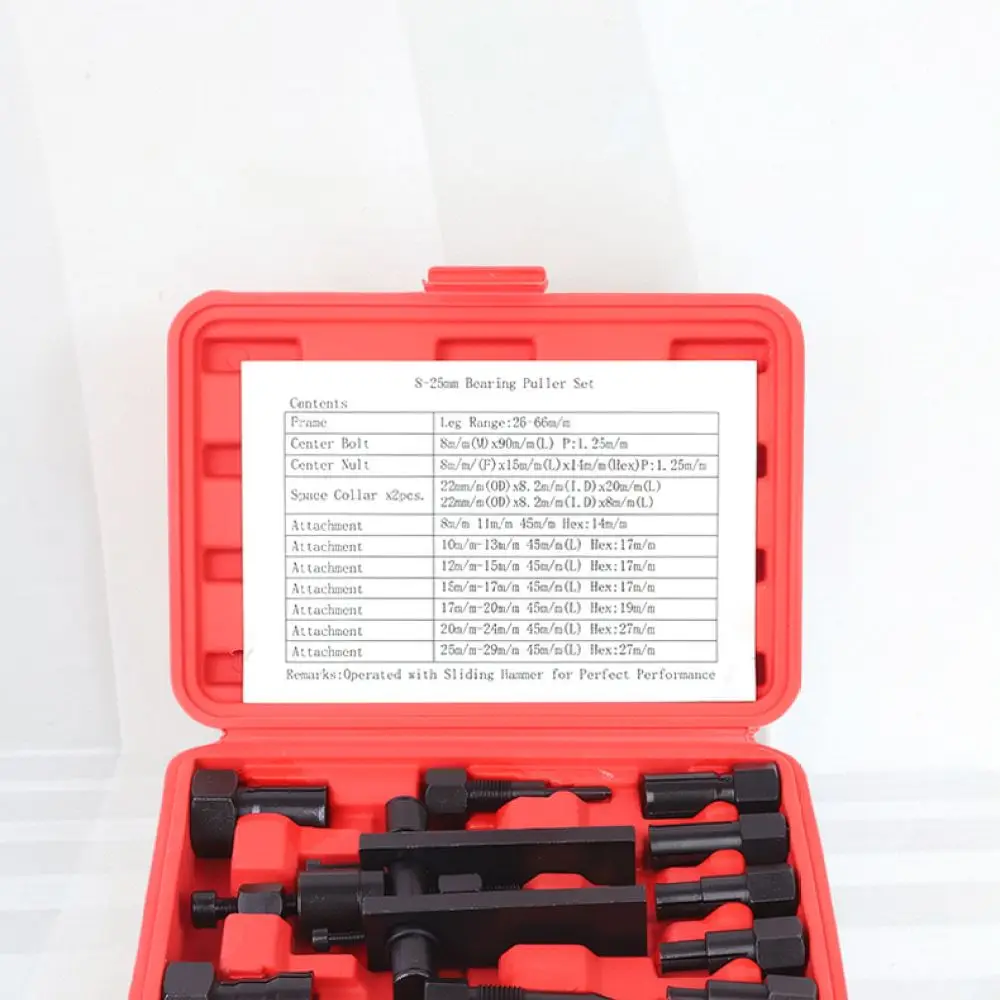 Two Jaw Bearing Puller Tool Kit For Internal Hole Removal Motorcycle Automotive Mechanic Repair Equipment Carbon Steel