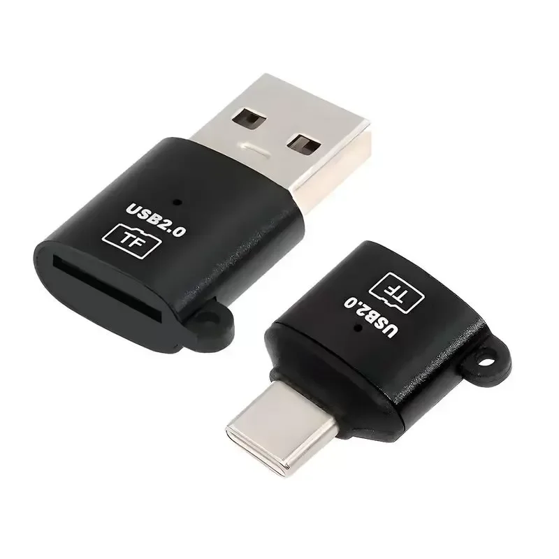 for NVME USB 3.0 Mini High Speed Micro SD TF Card Reader Mobile Phone Tablet OTG Memory Card Support USB 3.0 Type C to TF