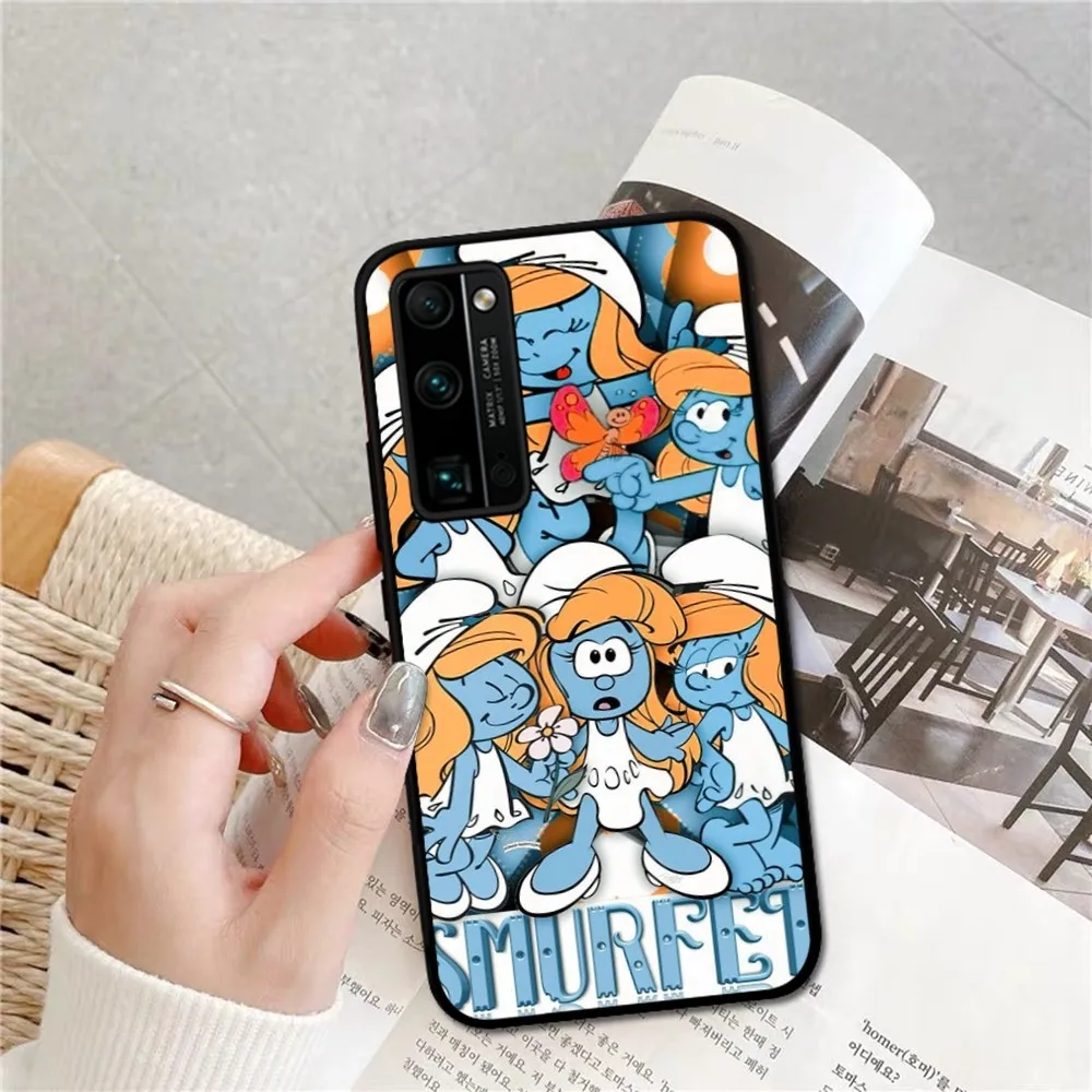 cartoon The S-Smurfs Anime Movie Phone Case For Huawei Honor 10 lite 9 20 7A pro 9X pro 30 pro 50 pro 60 pro 70 pro plus