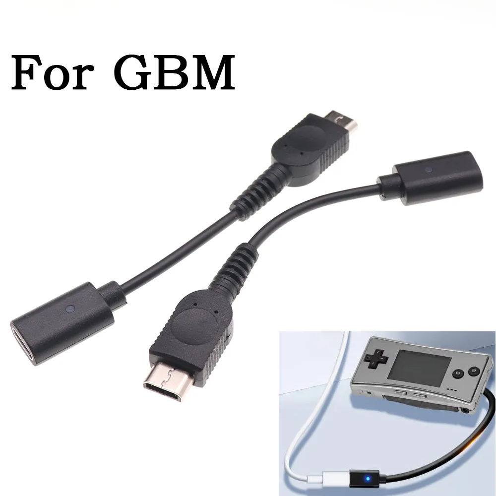 USB C Charging Cable for GBM Console Gaming Controller Power Supply Wire Type C Game Console Cord for Game Boy Convert Cable