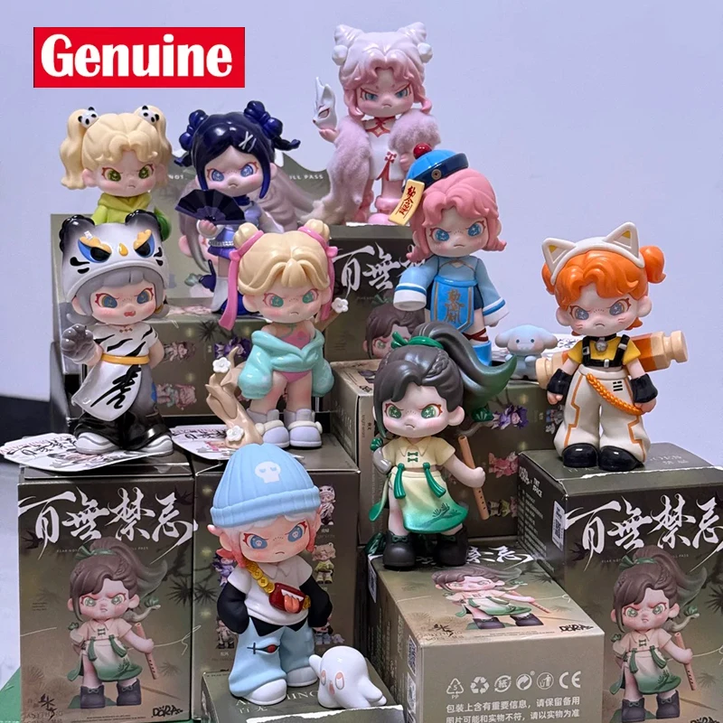

100% Genuine Spot Dora Hundred Forbidden Series Blind Box Kawaii Desktop Ornament Toy Model Dora V5 Doll Children Birthday Gift