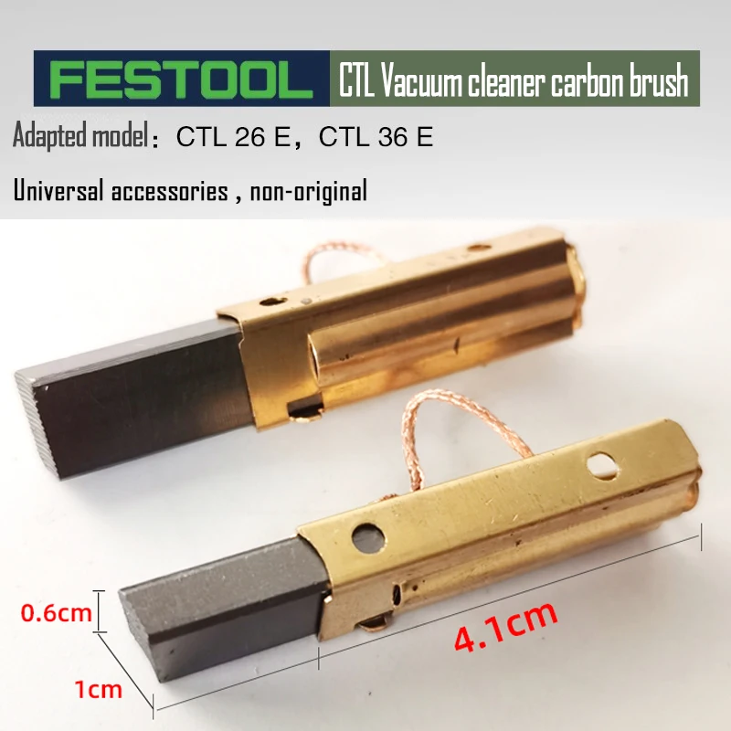 

Carbon Brush FESTOOL Vacuum Cleaner Accessories Parts CTL26/36E General Motor Filter element Vacuum bag Hose Three-Way
