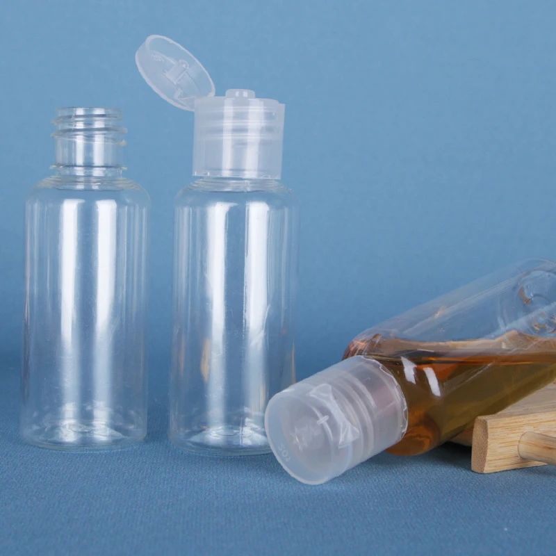 50 szt. 30ml Plastikowe Butelki na Szampon Plastikowe Butelki Podróżne Pojemniki na Kosmetyki Balsam