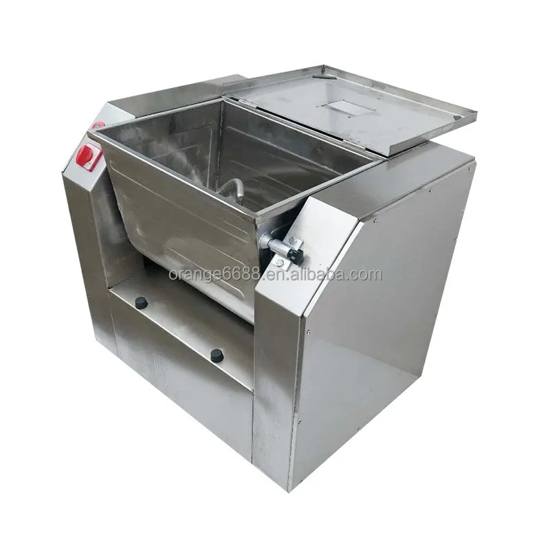 50kg Mixing Capacity Commercial Stainless Steel Flour Mixing Industrial Dough Kneading Machine Pizza Bread Dough Mixer