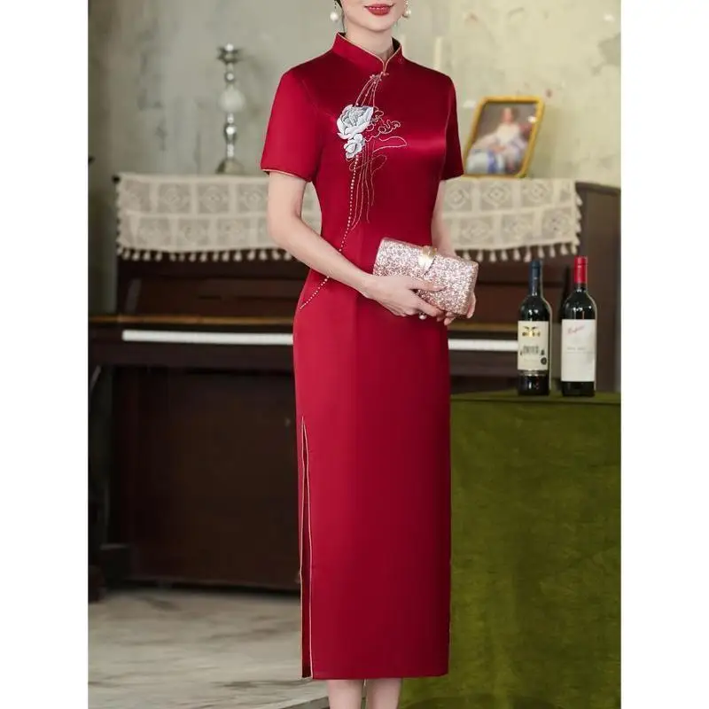 

New Casual Sports Suit for Men Embroidered Beads Seven Sve T-irt ort Pants Autumn Season Faionable Men's Set