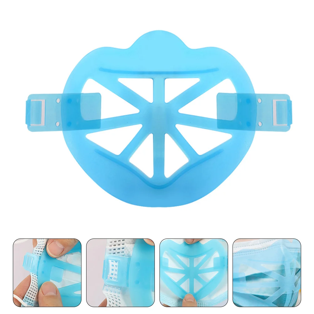 

12 Pcs Bracket Lipstick Protector Facial Mask Protective Stand Face Masks Nose Mouth Breathable Protection Inner Support Frame