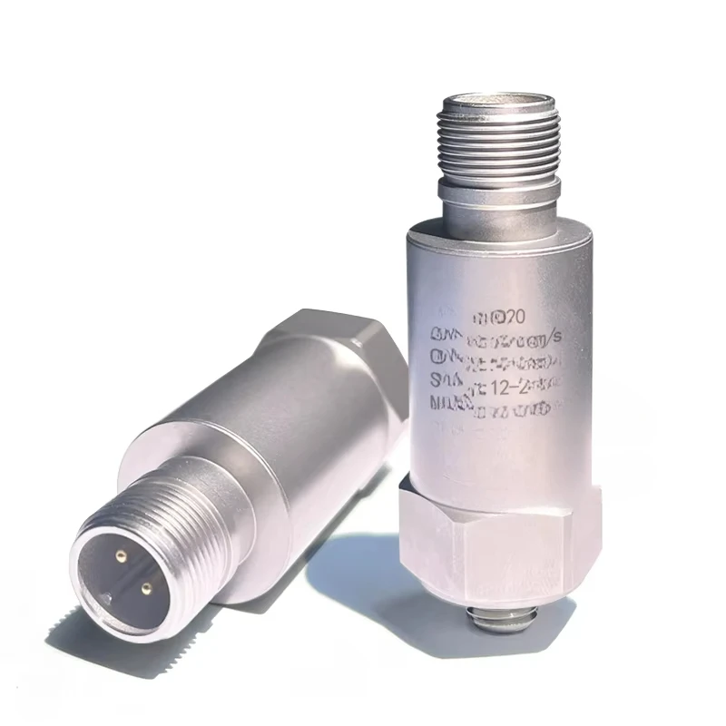 0-10mm/s Vibration Sensor Supplier Vibration Transmitter 4-20ma Analog Output Industrial Motor Vibration  Sensor