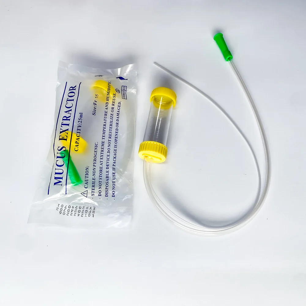 Children Manual Suction with Independent Packaging Medical Consumables Single-Use  Sputum Collection fast shipping