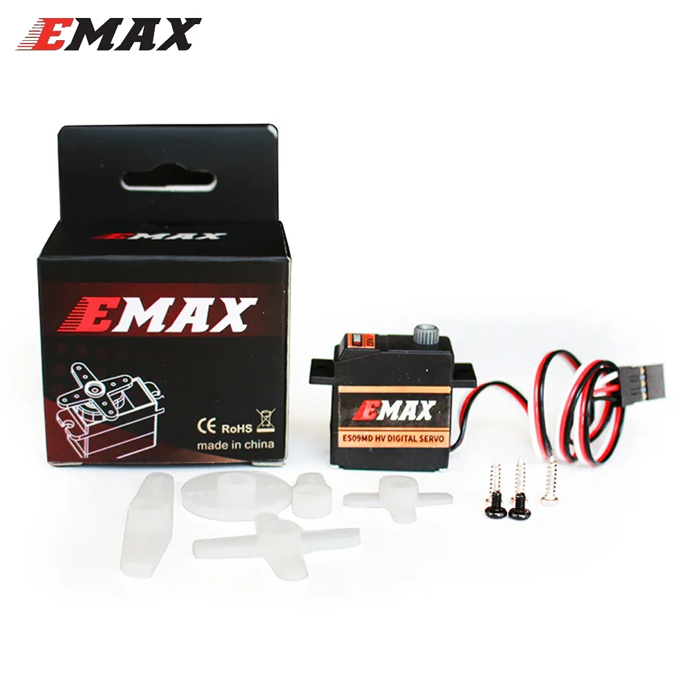 

Emax ES09MD HV 6-8.4V All-Purpose High Voltage Metal Gear Digital Servo For RC UAV Helicopters Airplane Truck Boat Car Parts