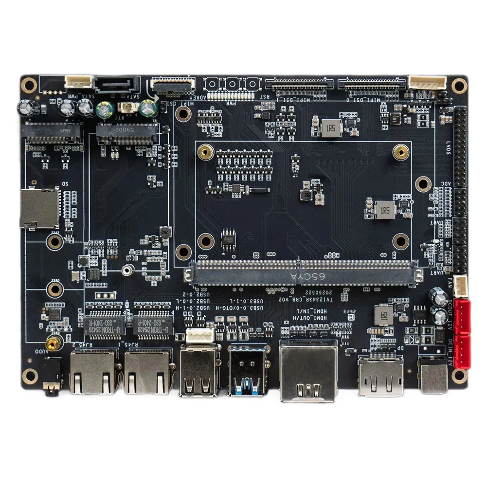 Super Deal -SMARC2.2 Dual Gigabit Ethernet Ports Carrier Board- Development Baseboard For Embedded Systems
