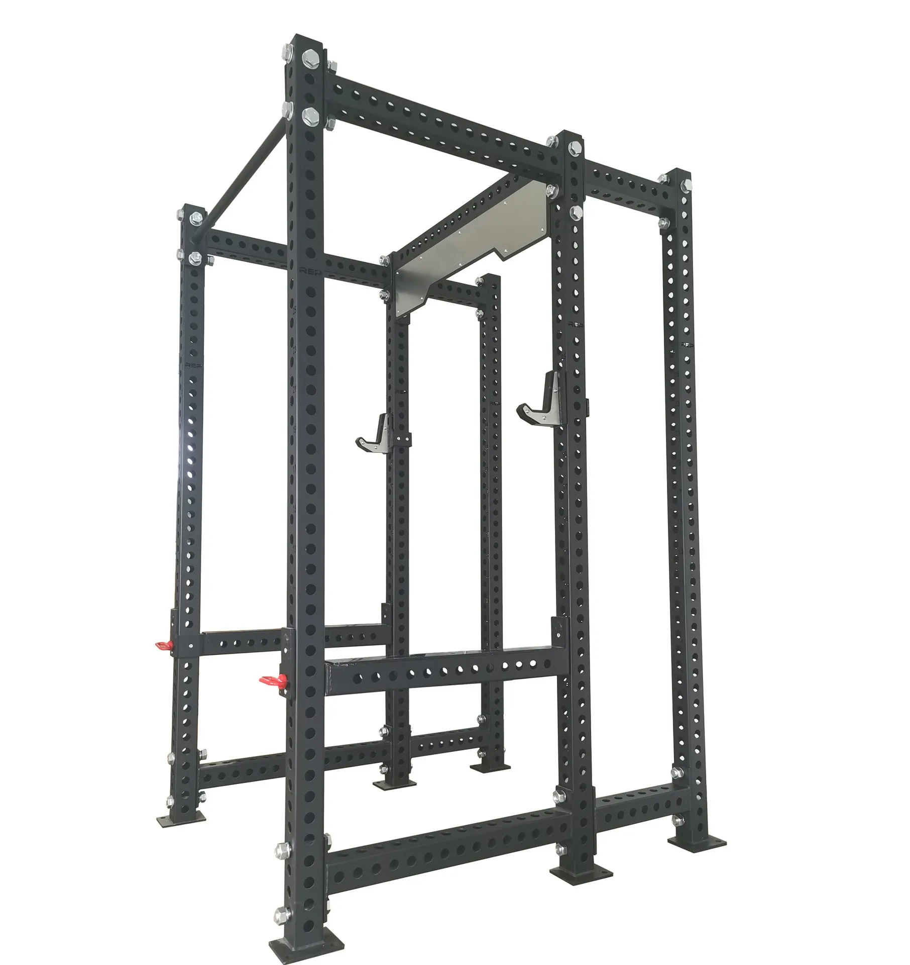 

Gym Fitness Equipment Multifunction Adjustable Barbell Squat Power Rack Cage 1