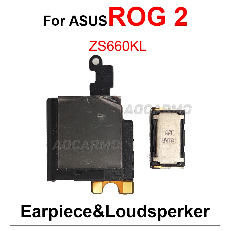 Loudspeaker Earpiece Speaker For ASUS ROG Phone 1 2 3 5 5S ROG5 ROG3 Rog2 ZS600KL ZS660KL ZS661KS ZS673KS Replacement Parts