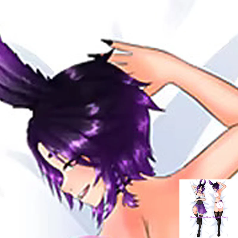 

Dakimakura Anime Pillow Cover Emilia Double Sided Print 2Way Cushion Cover Xmas Gifts