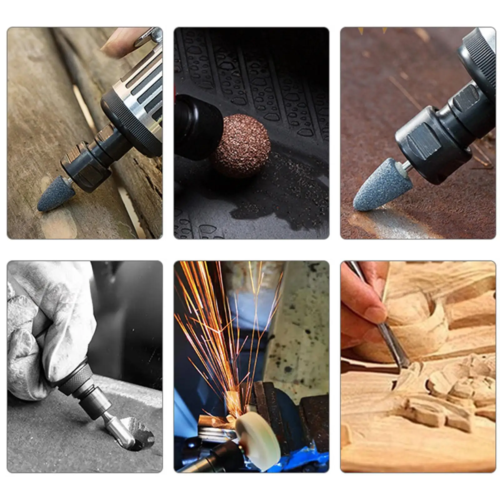 Air Powered Micro Die Grinder Micro Air Grinder Kit Utility High Performance Easy to Install Multipurpose Handheld Polisher