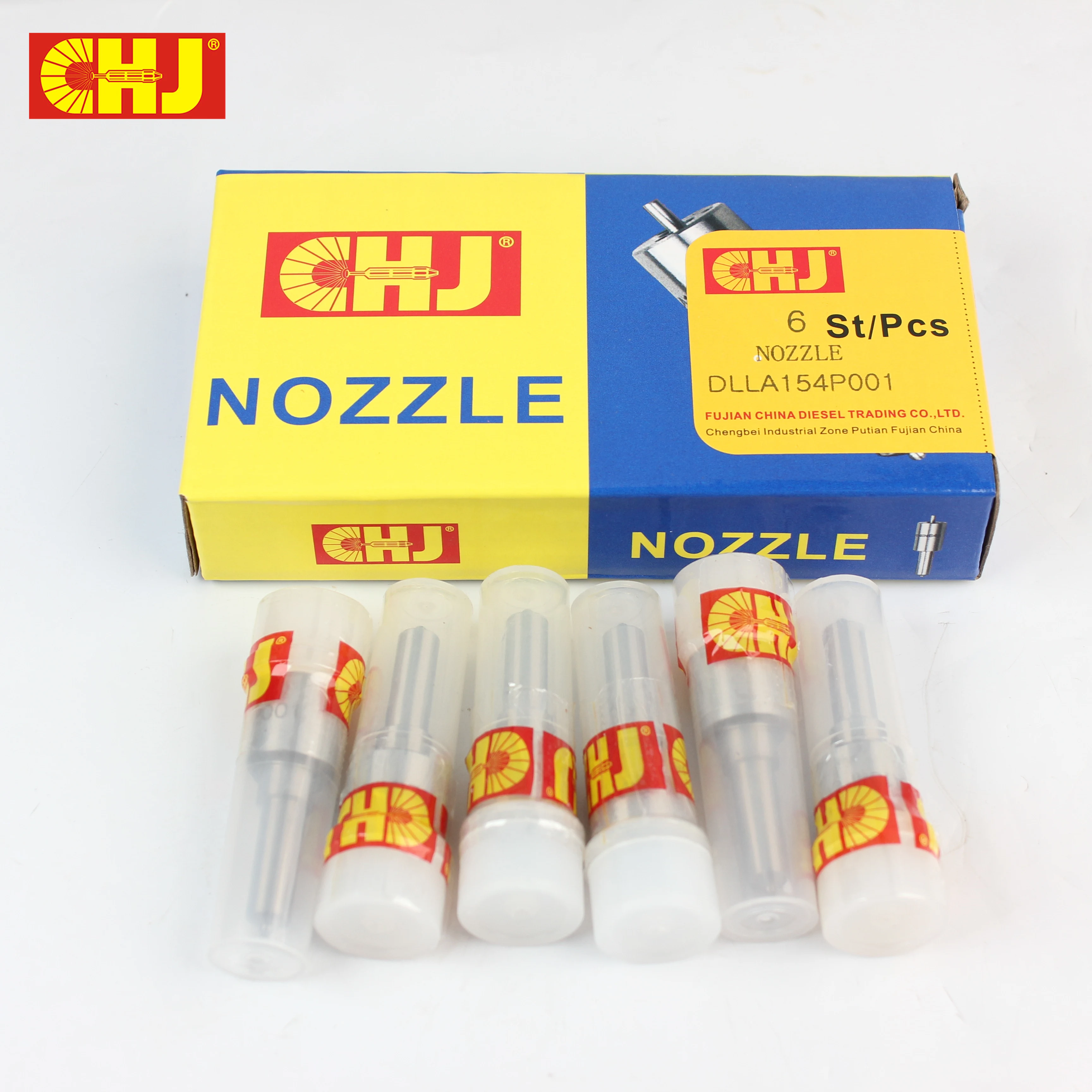 DLLA154P001 Diesel Fuel Injector Nozzle Tip F019121001 for ISUZU Elf Trooper MU Rodeo JMC FOTON 4JB1 4JB1T