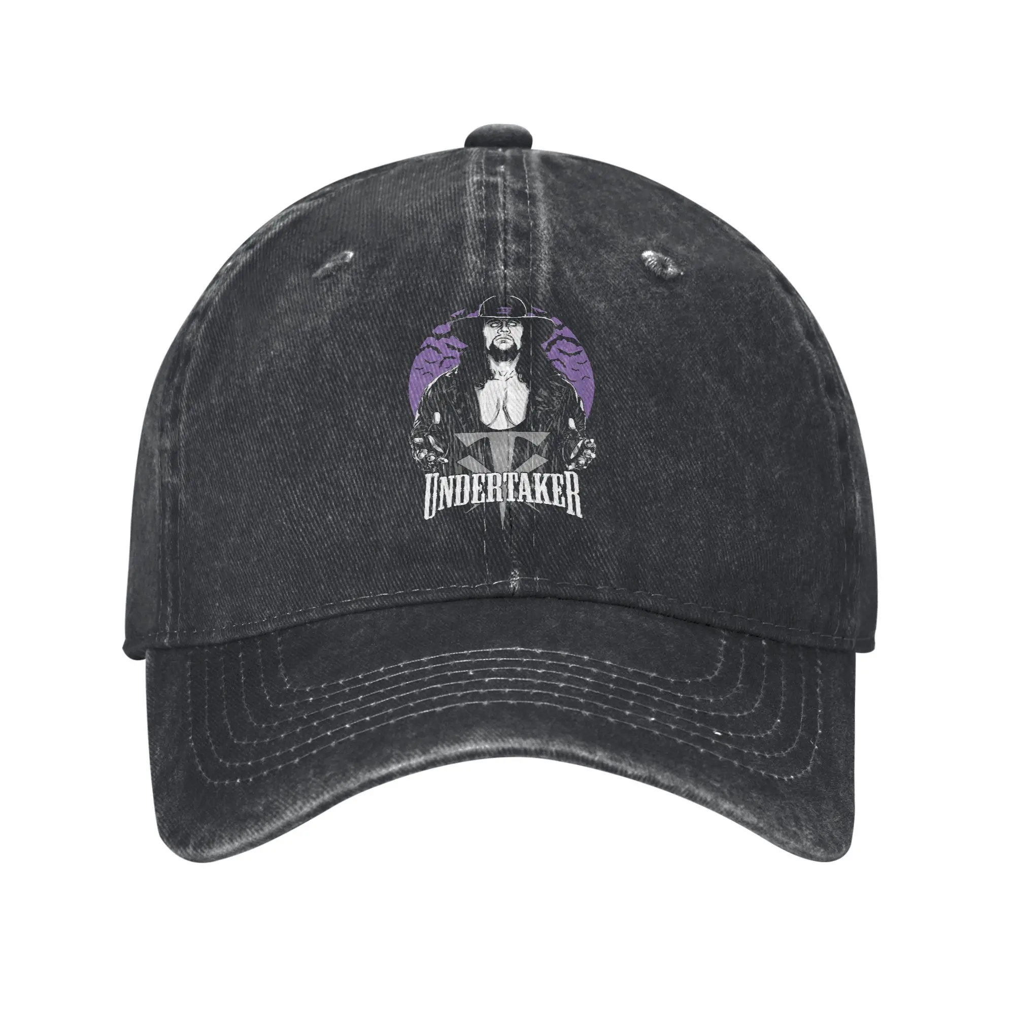 

Бейсболки унисекс The Undertaker Wrestle Deadman Министерство тьмы, потертые джинсовые шапки, регулируемая солнцезащитная кепка на открытом воздухе