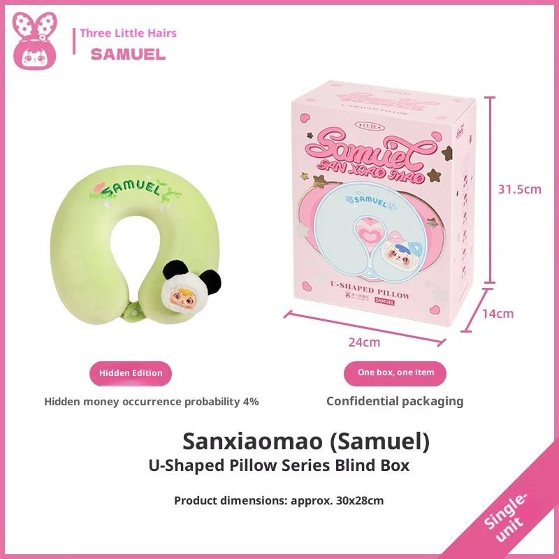 Samuel Memory Foam U-Shaped Travel Pillow Orthopedic Neck Support Cushion Portable Nap Pillow For Airplane Car Soft Comfortable