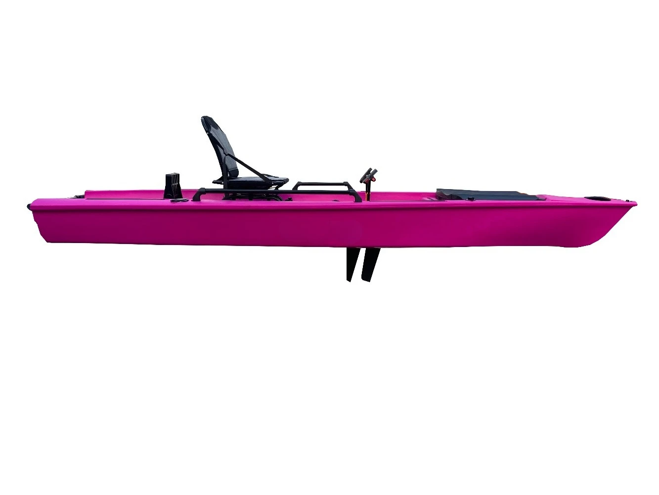 6馬力 2022年式 13.12フィート ソロスキフボート 電動フィッシングカヤック ペダルシステム
